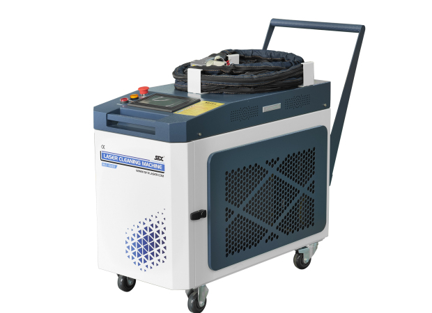 SFX Mobile Laser Cleaning Machine Integrated Fiber Laser Cleaner for Rust Painting Graffiti Removal
